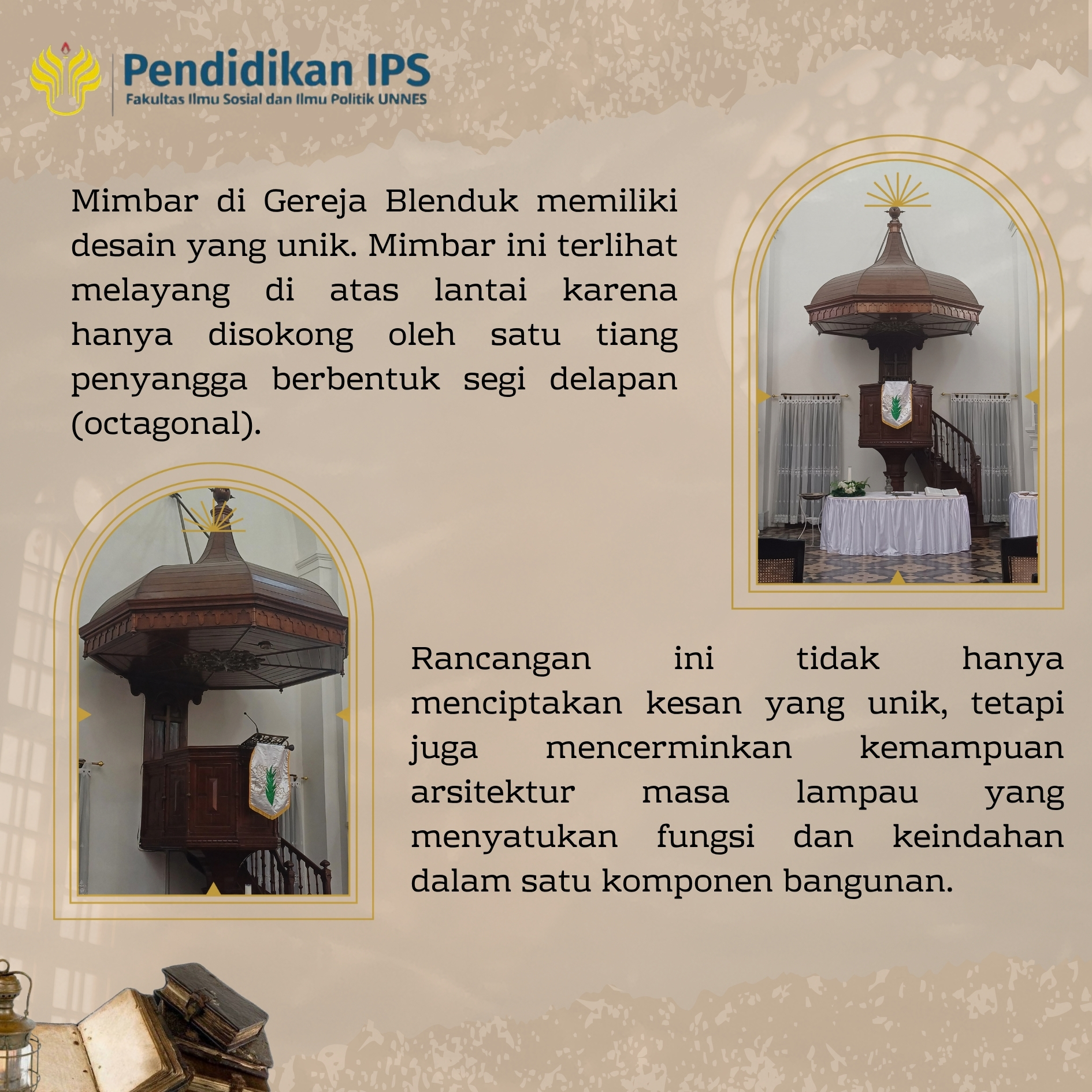 Menelusuri Jejak Arsitektur Belanda Gereja Blenduk Semarang - 11