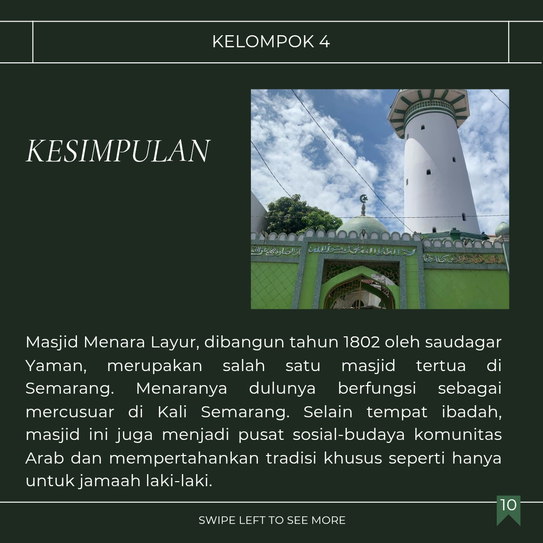 Masjid Menara Layur: Jejak Islam & Perdagangan Maritim Semarang - 11