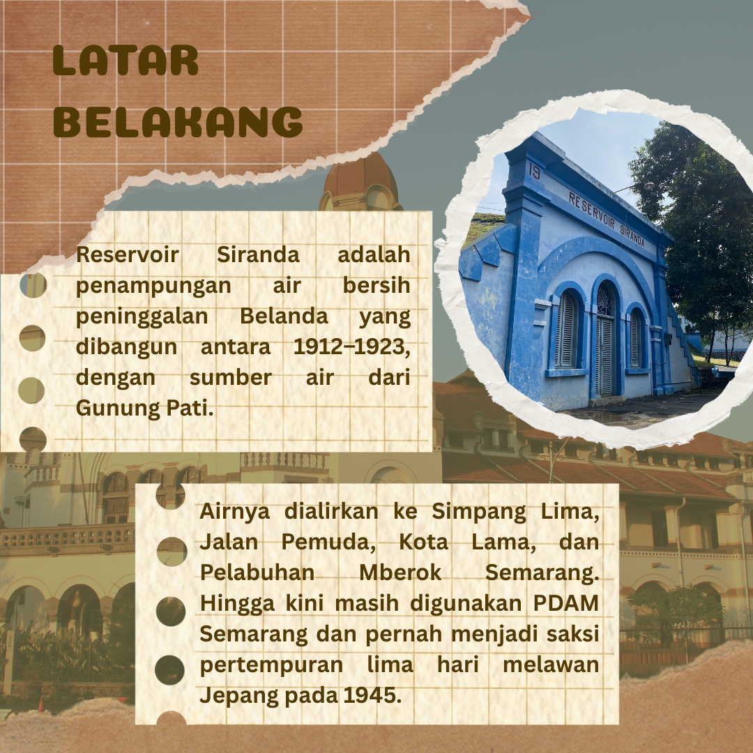 Reservoir Siranda Sebagai Saksi Bisu Pertempuran 5 Hari di Semarang - 2